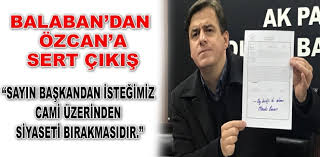 Göreve geldikten sonra ilk icraat olarak. Balaban Dan Ozcan A Sert Cikis Bolu Meydan Gazetesi