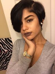 Short hairdo like bob cut having bangs and long hairstyles with layered, straight hair, all seem to be having a field day as the crowning glory of black girls. Pin On Hairspiration