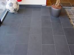 Looking for grey floor tiles? Large Grey Floor Tile Subway Close Lay With Dark Grey Grout Home Decor Grey Floor Tiles Grey Flooring Grey Bathroom Tiles