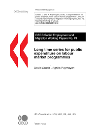 La bourse est versée dès réception et instruction des éléments transmis via la plateforme de saisie en ligne et après vérification des pièces obligatoires. Pdf Long Time Series For Public Expenditure On Labour Market Programmes