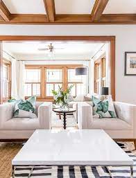 Light Wood Trim With White Walls I