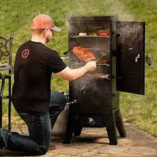 Outdoor grilling products vertical 36 propane smoker model: Cuisinart Cos 244 Vertical 36 Propane Smoker Black