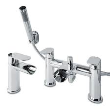 109 95 Cirque Waterfall Basin Mixer And Bath Shower Mixer Tap Pack Bath Shower Mixer Bath Shower Mixer Taps Basin Mixer