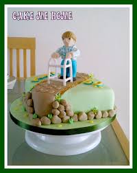 Birthday Cake With Photo Frame For Men Zimmer Frame Cake Cake Frame Cartoon Birthday Cake Cake