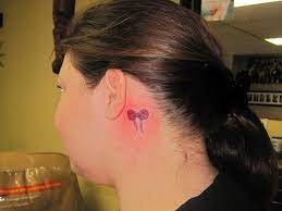 On this page pink ribbon tattoo designs free you can see the amazing and beautiful paintings tattoo, made by talented artist. Bow Tattoos 40 Exceptional Collections Design Press