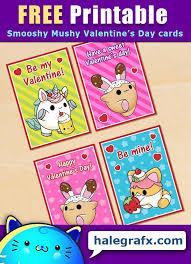 Free Printable Smooshy Mushy Valentines Freeprintables Printablevalentines Printables Smooshymushy Smoo Happy Valentines Day Free Printables Valentines