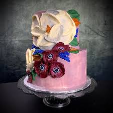 I Taught Myself To Paint Cakes With Palette Knives And Buttercream For My New Year S Resolution Painted Cakes Cake Perfect Cake