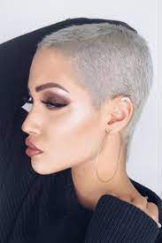 Pin By Catascarsiph On Short Hair Buzzed Hair Women Short Shaved Hairstyles Super Short Hair