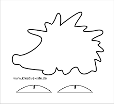 șablon De Puzzle Pentru Imprimare Arici Laubsage Vorlagen Weihnachten Igel Vorlage Laub