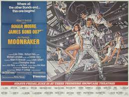 A thai poster for moonraker (1979) saved by mr iii. Moonraker Original Us Subway Vintage Movie Poster James Bond Roger Moore Sean Connery Vintage Film Poster