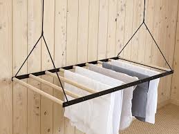 Hanging Laundry Drying Rack Sheila Maid Laundry Hanging Rack Clothing Airer Wall Ceiling Mounted Clothes Drying Rack Black In 2020 Hanging Drying Rack Laundry Hanging Rack Clothes Dryer