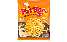 Classico prodotto base di patate, ricoperto da una leggera panatura e surgelato, pronto a cuocere. Le Classiche Patatine Fritte Findus
