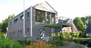 blick auf das haus von der wiek kommend ferienhaus haus urlaub