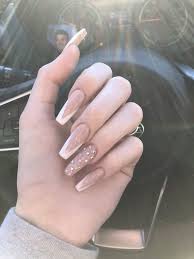 Simple Nail In 2020 Long Acrylic Nails Kylie Nails Best Acrylic Nails