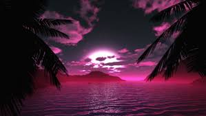 Maybe you would like to learn more about one of these? Midnight Cove Pink Wallpaper Jhbq Pixel Popular Hd Hd Pink Beach Background 1360x768 Download Hd Wallpaper Wallpapertip