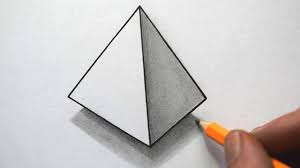 How To Draw A Pyramid 3d Drawings Easy 3d Drawing 3d Art Drawing Stable and accurate in use with clear graduations. 3d drawings easy 3d drawing 3d art