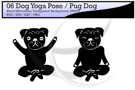 Download Yoga Silhouette Svg Dog Yoga Pose Vector By Arcsmultidesignsshop Thehungryjpeg Com