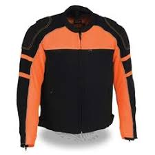 Black And Orange Motorcycle Jacket Armored Mesh Orange Motorcycle Jacket Black Mens Black Jacket Jackets Motorcycle Riding Jackets