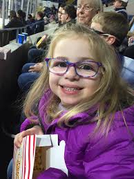We had an amazing night at the Springfield Thunderbirds game. Avery was  excited to meet Boomer and Brennan loved watching the hockey. We are full  of popcorn, pretzels, and many moments of