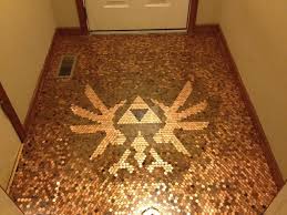 This floor was polished with professional polishing powders to improve the reflection on a white marble floor. Penny Floor Entryway Nextfuckinglevel