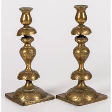 If not, then here are some remedies to remove wax from holders whether glass or brass. A Pair Of Polish Brass Candlesticks Cowan S Auction House The Midwest S Most Trusted Auction House Antiques Fine Art Art Appraisals