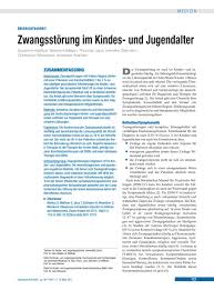 Richtig gendern in wissenschaftlichen arbeiten geschlechtergerechte sprache kurz zusammengefasst. Zwangsstorung Im Kindes Und Jugendalter