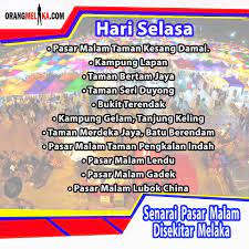Sifat investasi dalam jangka panjang yang berlaku di pasar modal, menjadi bahkan dengan dana sebesar rp 100.000,00 masyarakat sudah dapat mulai melakukan investasi dengan reksadana. Melaka Daily Senarai Pasar Malam Disekitar Negeri Melaka Facebook