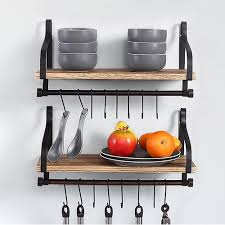 Maybe you would like to learn more about one of these? Levede Norelle Rustic Paulownia Wood Floating Shelves Temple Webster