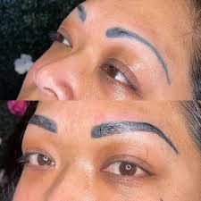 One of my favorite people, one of my favorite transformations 😍  #combobrows #semipermanentmakeup #pmu#browsonfleek #tattoo#tattoocoverup