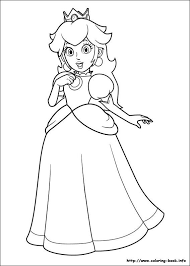 Pictures to print and color. Super Mario Bros Coloring Picture Super Mario Coloring Pages Mario Coloring Pages Princess Coloring Pages