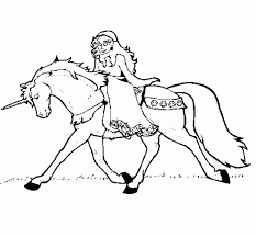 Here is the coloring page of a beautiful princess celebrating valentine's day. Unicorn Coloring Book Coloring Home