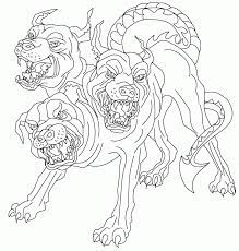 They're great for all ages. Cool Cerberus Greek Mythology Coloring Page Wut Source High Coloring Home