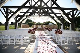 Beautiful Wedding Ceremony Set Up At Eagle S Nest Clubhouse Visit Us At Eaglesnestclubhouse Com Event Venue Spaces Wedding Venue Prices Wedding Venues
