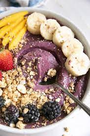 Acai Bowl Recipe How To Make Your Own Acai Bowl The Forked Spoon Recipe In 2021 Acai Bowls Recipe Bowl Recipes Easy Acai Bowl Recipe Easy