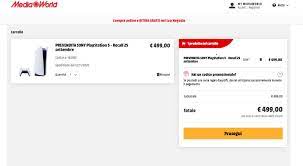 Approfittate dell'occasione prima che sia troppo tardi! Ps5 E Preordini Su Mediaworld E Di Nuovo Prenotabile