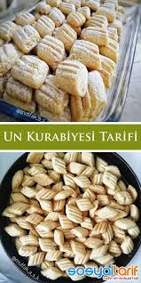 yapimi kolay un kurabiyesi food cooking cookies