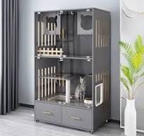 Indoor Cat House Wooden Cat Cupboard Cat Castle Variations ...