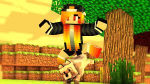 A Minecraft Animation With My Skin Cute Wallpapers Minecraft Wallpaper