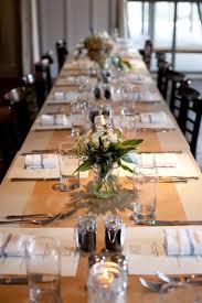 Simple Table Would Be Great For Rehearsal Dinner Rehearsal Dinner Decorations Wedding Decorations Restaurant Table Setting