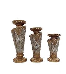 Maybe you would like to learn more about one of these? D Lusso Designs Flower Collection Three Piece Hurricane Candle Set Buy Online In Burkina Faso At Burkinafaso Desertcart Com Productid 24058188