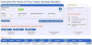 How Much Is My Savings Bond Worth? How To Check Or Calculate The Value  Online