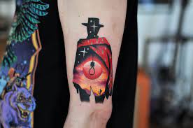 Space cowboy tattoo