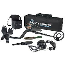 Check the price or purchase. Fingerhut Bounty Hunter Landstar Metal Detector Kit