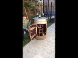Weinfass regal selber bauen weinregal crazy weinfass b65 x. Weinfass 2014 Umbau Weinbar Youtube