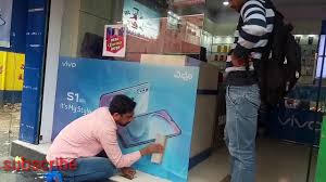 Frosted areas provide privacy day and night, lights on or lights off. Vivo S1 One Way Vision Easy Pasting On Glass Ll Vinyl Pasting Easy Process L One Way Vision Pasting Youtube