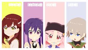 Kayla kayden and brandi love; Gakkou Gurashi Anime Anime Girls Wallpaper Resolution 3262x1865 Id 189561 Wallha Com