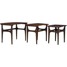 Vintage Nesting Tables In Rosewood Scandinavian Design 60 70s Design Market Scandinavian Design Danish Design Coffee Table Nesting Tables