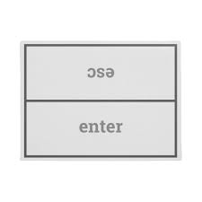 Enter Esc Geeky Light Gray Computer Keys Doormat Zazzle Com In 2020 Geeky Lights Personalized Door Mats Geek Home Decor