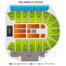 Mid America Center Seating Chart Related Keywords