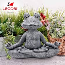 Check spelling or type a new query. New Design Garden Meditating Frog Statue Buddha Zen Yoga Frog Figurine Yoga Frog Garden Sculpture China Frog Statue And Garden Decor Price Made In China Com